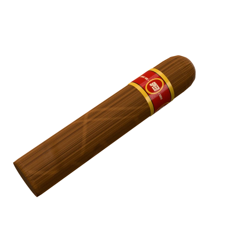 3D render of a cigar with a Speed band